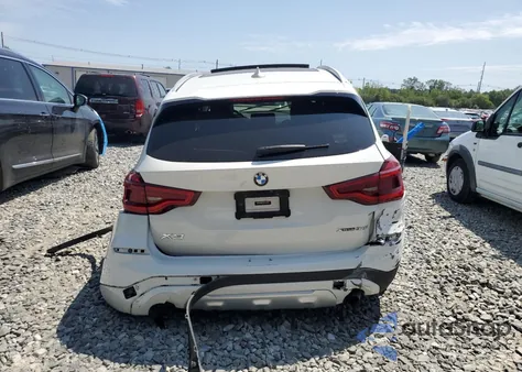 2021 BMW X3 xDrive30I from USA, damaged, VIN 5UXTY5C06M9F37666